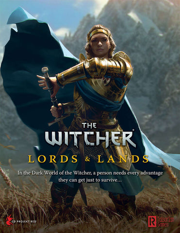 The Witcher RPG: Lords and Lands GM Screen + complimentary PDF
