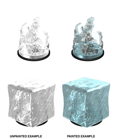 WZK90196 Gelatinous Cube: D&D Nolzur's Marvelous Unpainted Miniatures