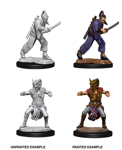 WZK73670: Male Human Monk: D&D Nolzur's Marvelous Unpainted Miniatures