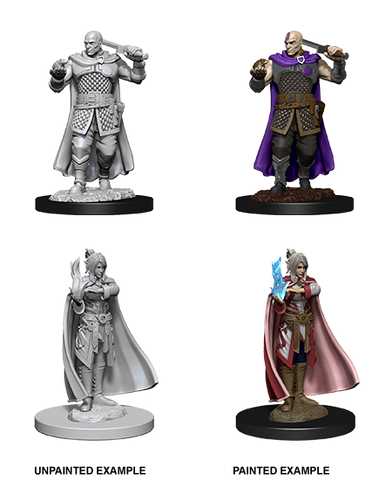 WZK73675: Minsc and Boo & Delina: D&D Nolzur's Marvelous Unpainted Miniatures