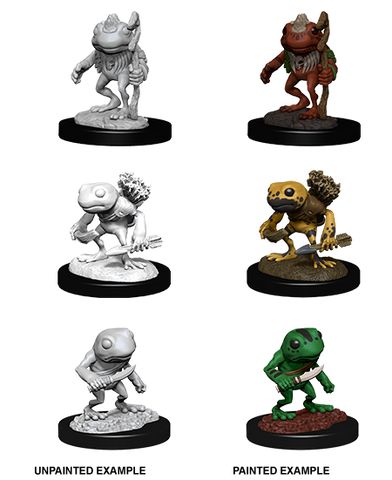 WZK73845: Grung: D&D Nolzur's Marvelous Unpainted Miniatures (W10)