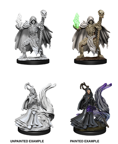 WZK73855: Necromancers: Pathfinder Deep Cuts Unpainted Miniatures (W10)