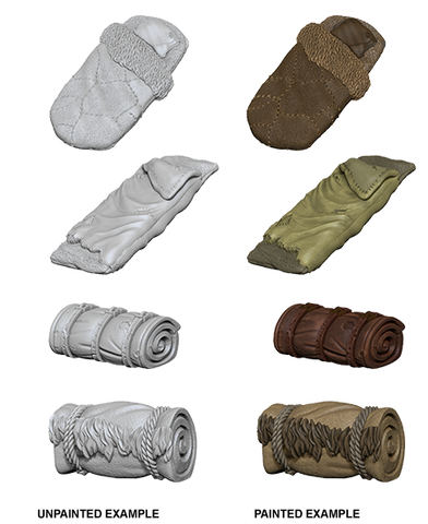 WZK73859: Bedrolls: WizKids Deep Cuts Unpainted Miniatures (W10)