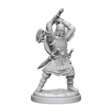 WZK90138 Human Barbarian Male: D&D Nolzur's Marvelous Unpainted Miniatures (W13)