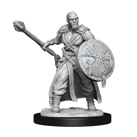 WZK90138 Human Barbarian Male: D&D Nolzur's Marvelous Unpainted Miniatures (W13)