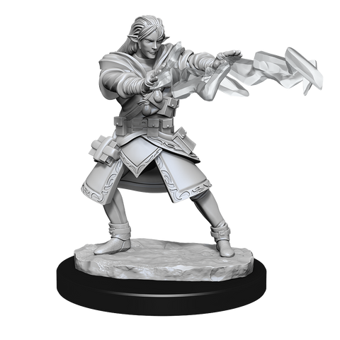 WZK90140 Elf Wizard Male: D&D Nolzur's Marvelous Unpainted Miniatures (W13)