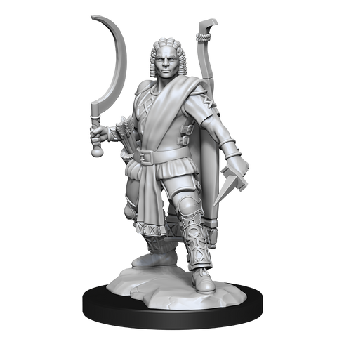 WZK90142 Human Ranger Male: D&D Nolzur's Marvelous Unpainted Miniatures (W13)