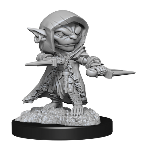 WZK90170 Goblin Rogue Male: Pathfinder Battles Deepcuts Unpainted Miniatures (W13)