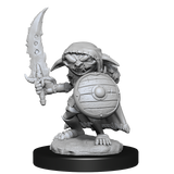 WZK90172 Goblin Fighter Male: Pathfinder Battles Deepcuts Unpainted Miniatures (W13)