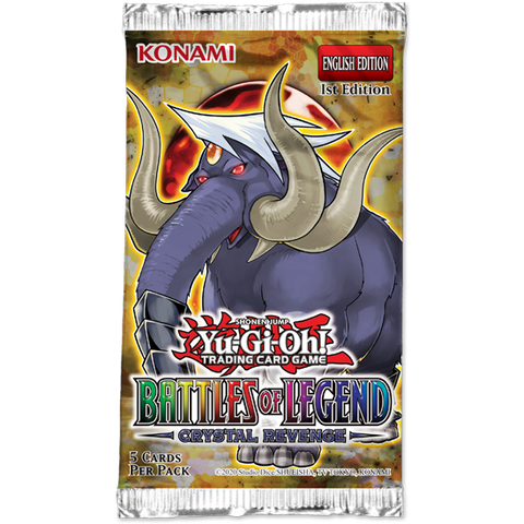 Yu Gi Oh TCG Battles of Legend: Crystal Revenge Booster