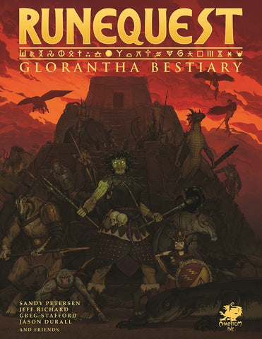 RuneQuest: Glorantha Bestiary - Hardcover + complimentary PDF