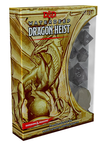 Dungeons & Dragons 5th Edition: Waterdeep Dragon Heist Dice Set