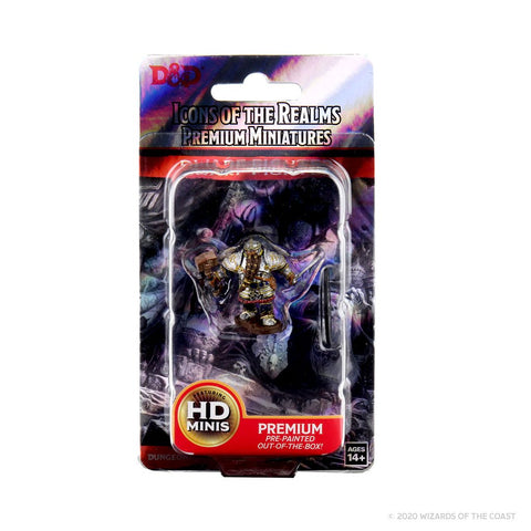 WZK93010: D&D Icons of the Realms Premium Figures: Dwarf Male Fighter