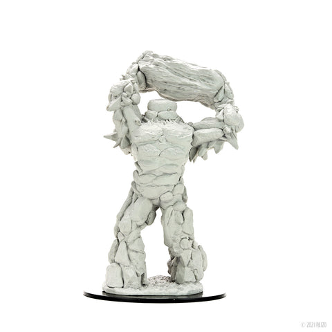 WZK90268: Earth Elemental Lord: Pathfinder Battles Deepcuts Unpainted Miniatures (W14)