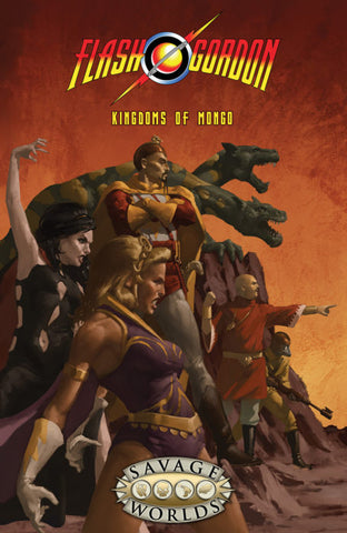 Savage Worlds: Flash Gordon RPG Kingdoms of Mongo Softcover