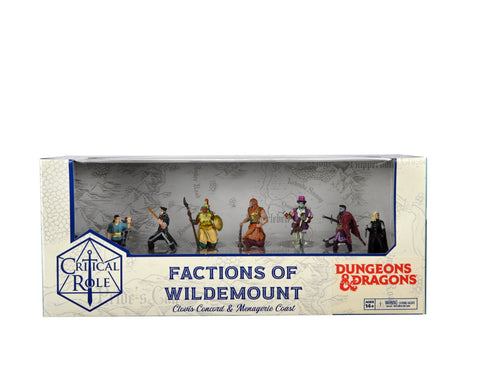 Critical Role PrePainted: Factions of Wildemount - Clovis Concord & Menagerie Coast Box Set - reduced