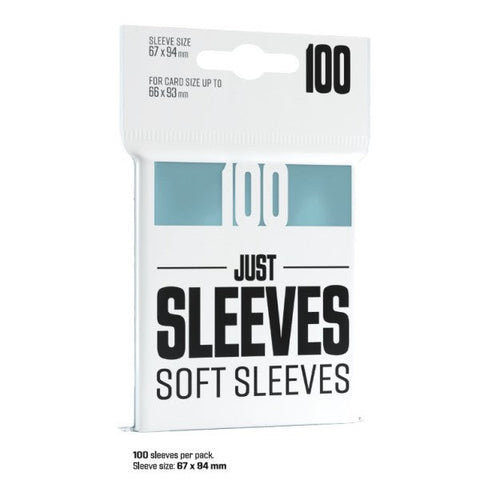 Gamegenic Just Sleeves: Soft Sleeves (100 sleeves)