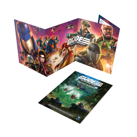 G.I. JOE RPG: The Emerald Oubliette Adventure & GM Screen - reduced