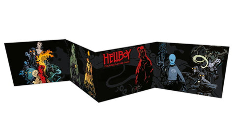 Hellboy RPG: GM Screen - reduced