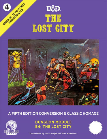 Original Adventures Reincarnated #4: The Lost City