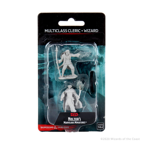 WZK90151 Multiclass Cleric+Wizard Male: D&D Nolzur's Marvelous Unpainted Miniatures (W13)
