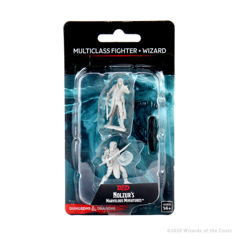 WZK90150 Multiclass Fighter+Wizard Male: D&D Nolzur's Marvelous Unpainted Miniatures (W13)