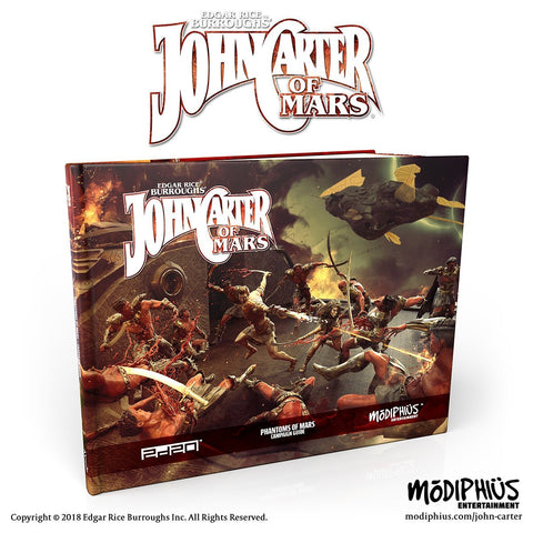 John Carter of Mars RPG: Phantoms of Mars Campaign Book - reduced