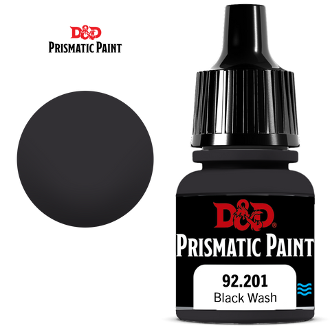 WZK67104: Black Wash 92.201: D&D Prismatic Paint (W1)