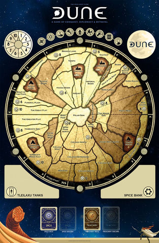 Dune: Board Game Mat