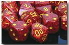 CHX25323 Speckled Mercury Polyhedral 7-Die Set - Leisure Games
