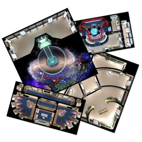 Star Trek Adventures: The Next Generation Starfleet Deck Tiles + complimentary PDF