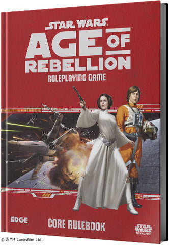 Star Wars: Age of Rebellion Core Book (restock expected by 24th May)