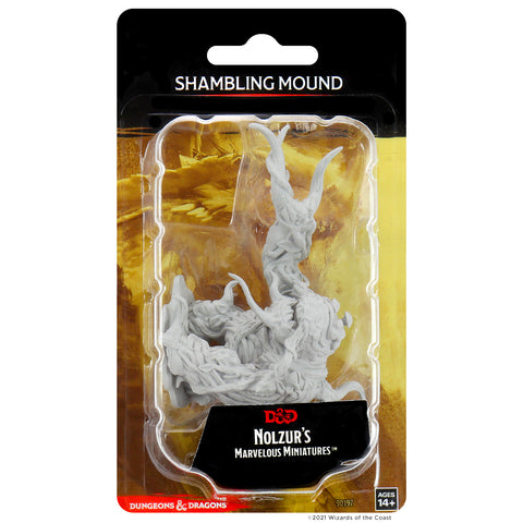 WZK90197: Shambling Mound: D&D Nolzur's Marvelous Unpainted Miniatures (W12.5)