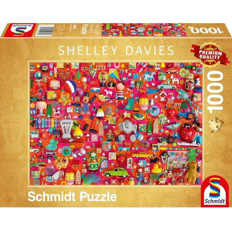 Jigsaw: Shelley Davies – Vintage Toys, 1000 pcs