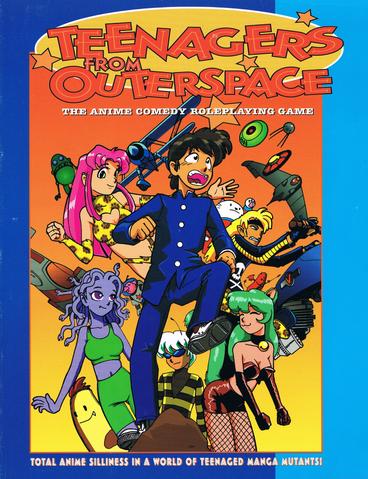 Teenagers From Outer Space RPG Core Rulebook - reduced