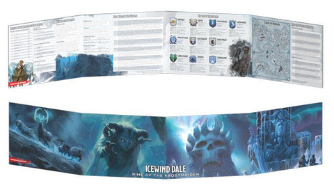 Dungeons & Dragons: Icewind Dale: Rime of the Frostmaiden DM Screen