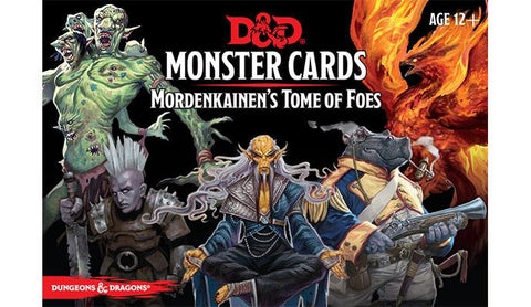 D&D Monster Cards: Mordenkainen’s Tome of Foes