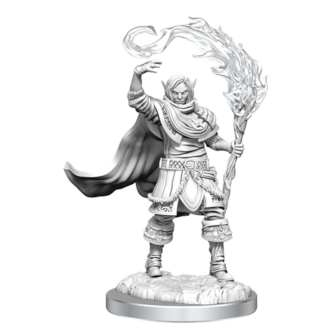 WZK90404: Elf Cleric Male: D&D Nolzur's Marvelous Unpainted Miniatures (W16)