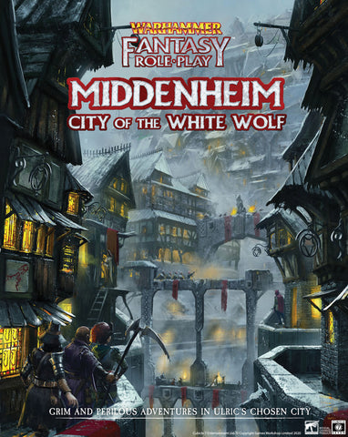 Warhammer Fantasy Roleplay: Middenheim: City of the White Wolf + complimentary PDF