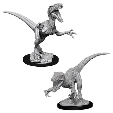WZK90047: Raptors: WizKids Deep Cuts Unpainted Miniatures (W11)