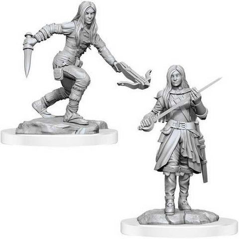 WZK90485: Half-Elf Rogue Female: D&D Nolzur's Marvelous Unpainted Miniatures (W17)