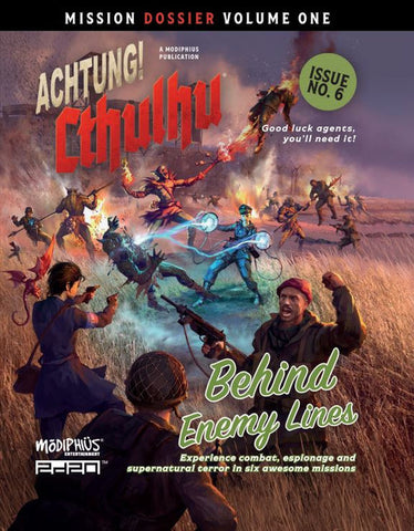 Achtung! Cthulhu 2d20 Mission Dossier 1 - Behind Enemy lines + complimentary PDF
