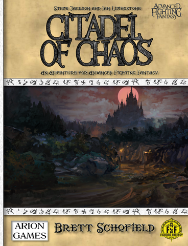 Advanced Fighting Fantasy: Citadel of Chaos (hardcover) + complimentary PDF