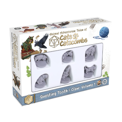 Cats and Catacombs - Questing Tooth & Claw: Volume 1