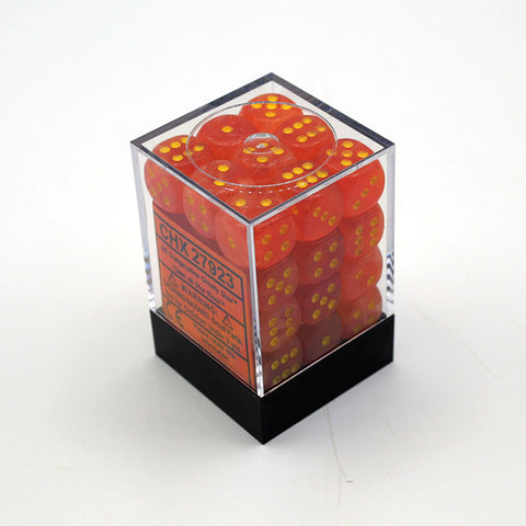 CHX27923 Ghostly Glow Orange with Yellow 36 x 12mm D6 Set
