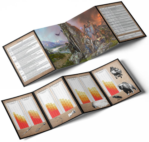 Against the Darkmaster GM Screen and Booklet