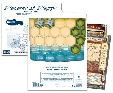 Memoir '44 Battle Map 4 Disaster at Dieppe/The Capture of Fortress Tobruk
