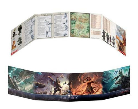 Dungeons & Dragons DM Screen: Elemental Evil