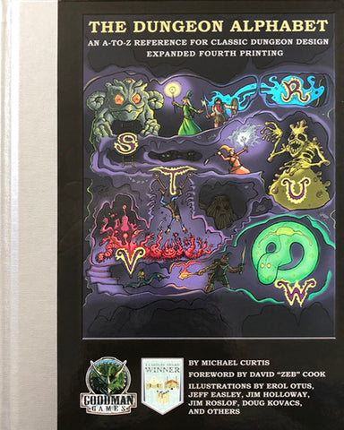 Dungeon Alphabet - Expanded Fourth Printing, Colour Cover