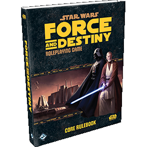Star Wars: Force and Destiny Core Rulebook (restock expected by 24th May)